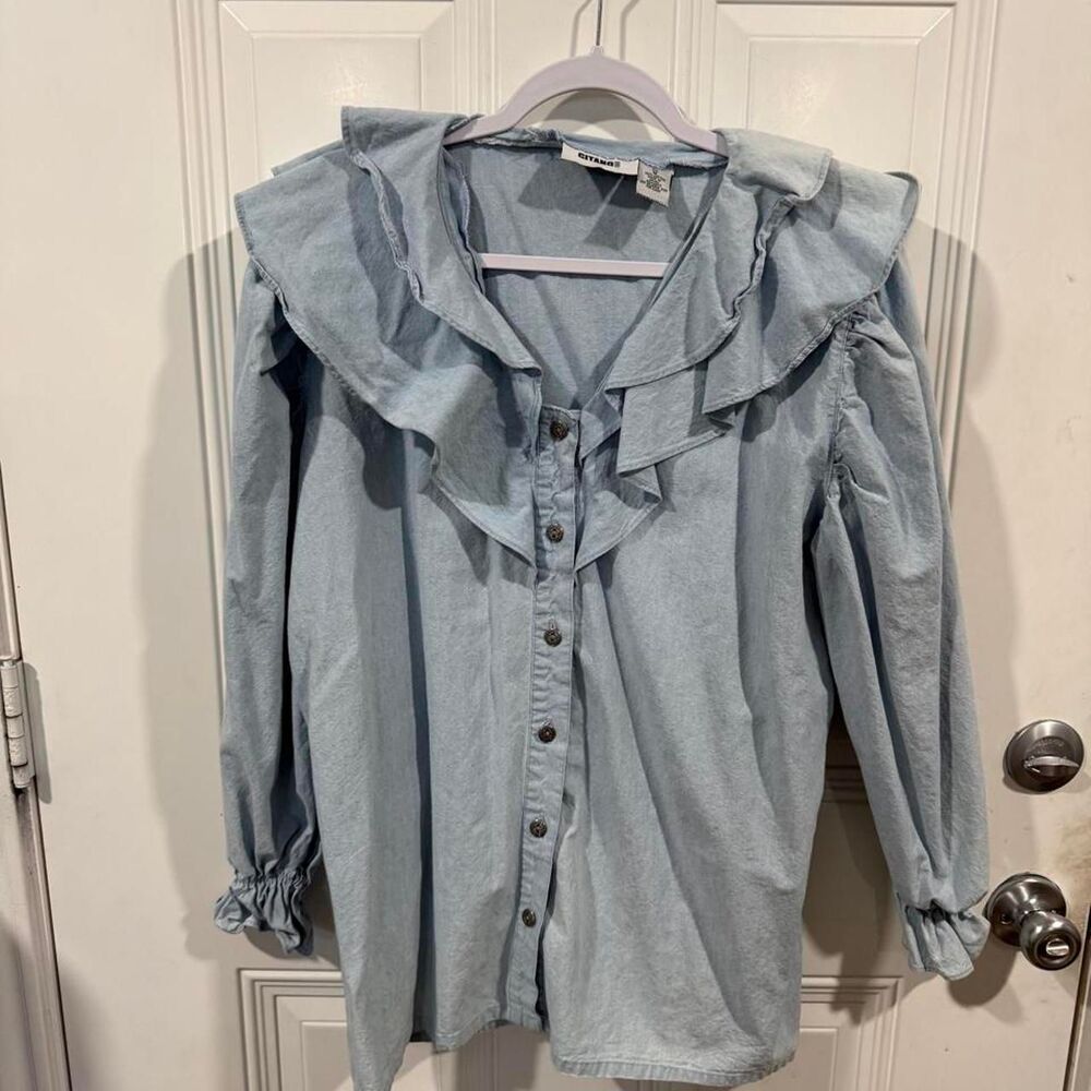 Gitano Women's Blue Blouse